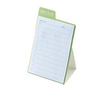 Lot de 5 listes de tâches debout, 150 pages total, carnet de notes à faire, fournitures scolaires, planificateur quotidien de bureau, liste de tâches debout, planificateur quotidien fournitures de