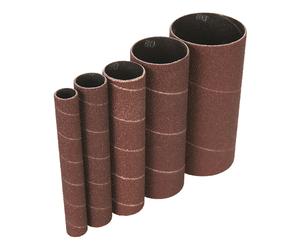 Lot de 5 manchons abrasifs non perforés 51mm x 51mm grain 80, Triton
