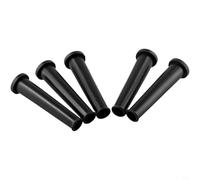 Lot de 5 manchons de protection en caoutchouc noir pour meuleuse d'angle, outil électrique et perceuse électrique - Gaine de protection réutilisable de 10 mm et 12 mm avec gaine de protection flexible