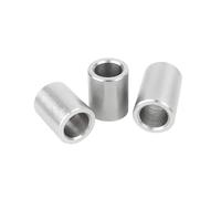 Lot de 5 manchons de roulement cylindriques en acier inoxydable, diamètre intérieur 11 mm, diamètre extérieur 24 mm, hauteur 6 mm, entretoise de support de roulement, 11 x 24 x 6 mm