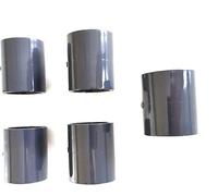 Lot de 5 Manchons PVC Pression / 32mm intérieur F/F PN16 / Manchon 32 mm pour Piscine et arrosage/Tés égaux