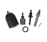 Lot de 5 mandrins de perceuse sans clé robustes 2-13 mm 1/2" x 20 UNF pour adaptateur avec tige hexagonale compatible avec perceuses à marteau perforateur