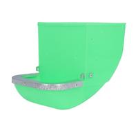 Lot de 5 Mangeoires en Plastique de Grande capacité pour Petits Animaux, pour Cochons d'Inde, Chinchillas, Furets, Vert avec Bords Enveloppés, Cage Intérieure pour Lapins