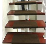 Lot de 5 marches d'escalier en caoutchouc antidérapant pour intérieur et extérieur - Parfait pour la maison et la sécurité