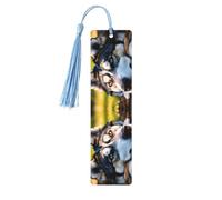 Lot de 5 marque-pages artistiques pour femme, motif chien husky, fournitures d'étude