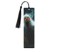 Lot de 5 marque-pages en bois imprimé double face The Ghost Disappeared in The Sunlight - Cadeau pour les amateurs de livres - Accessoires cool pour ordinateur portable - Cadeaux d'anniversaire pour