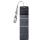 Lot de 5 marque-pages en bois pour femme - Fournitures d'étude de cinéma et glands de pop-corn