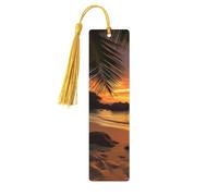 Lot de 5 marque-pages en bois pour homme et femme - Marque-pages uniques faits à la main avec pampille - Marque-page pour les amateurs de livres, cadeaux d'anniversaire, enseignants