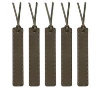 Lot de 5 marque-pages en cuir faits à la main pour homme et femme, marque-page pour amoureux, lecteur, étudiant, enseignant