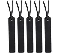 Lot de 5 marque-pages en cuir faits à la main pour homme et femme, marque-page pour amoureux, lecteur, étudiant, enseignant