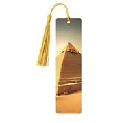Lot de 5 marque-pages en forme de pyramide égyptienne dans le désert, pour la lecture, cadeaux pour les amoureux