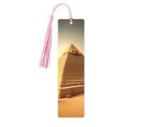 Lot de 5 marque-pages en forme de pyramide égyptienne dans le désert, pour la lecture, cadeaux pour les amoureux