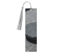 Lot de 5 marque-pages zen en pierre pour femme, fournitures d'étude en bois, accessoires de livre