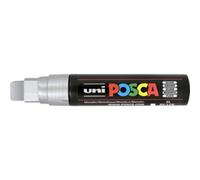 Lot de 5 Marqueur peinture Posca 17K, pointe biseau 17 mm, argent