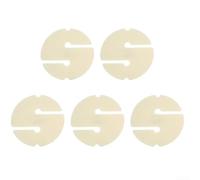Lot de 5 marqueurs de ligne de plongée techniques ABS phosphorescents | Effet lumineux qui absorbe la lumière pour une visibilité sombre, forme de flèche triangulaire, pour la sécurité des épaves