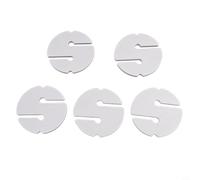 Lot de 5 marqueurs de ligne triangulaires lumineux pour plongeurs (cercle blanc)