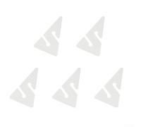 Lot de 5 marqueurs techniques pour la plongée en grotte avec ligne de flèche triangulaire pour une utilisation dans la plongée sous-marine et la navigation sur épave avec cordes de guidage (triangle