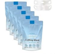 Lot de 5 masques de menton de chinologie, masque de menton de chinologie, mentonnière chinoise, levage de chinologie : dites adieu à votre double menton maintenant