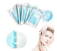 Lot de 5 masques solubles au collagène nano - Masque hydratant anti-rides - Masque liftant au collagène soluble dans l'eau - Masque de soins de la peau