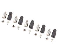 Lot de 5 matrices de rivets à capuchon unique - 5 mm, 6 mm, 7 mm, 9 mm, 11 mm - Outil de réglage pour machine manuelle