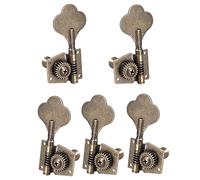 Lot de 5 mécaniques pour guitare basse ouverte vintage 2L3R pour 5 cordes Bronze