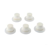 Lot de 5 microfiltres de rechange pour aspirateur de voiture sans fil - Élément filtrant à particules fines, lavable et réutilisable, compatible avec les aspirateurs portables 12 V