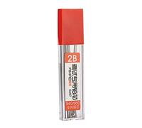 Lot de 5 mines pour porte-mines de 0,3 mm 2B - Recharges pour crayons