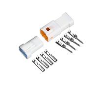 Lot de 5 mini boîtiers étanches JST Series 4 broches 04T/04R-JWPF-VSLE-S mâle et femelle connecteur automobile