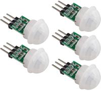 Lot de 5 Mini capteurs infrarouges infrarouges AM312 Mini capteur pyroélectrique PIR Module Manuel détecteur Automatique Infrarouge HC-SR312 DC 2,7 à 12 V