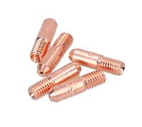 Lot de 5 mini embouts de contact 0,6 mm pour soudeur, chalumeau de soudage MIG à gaz M5