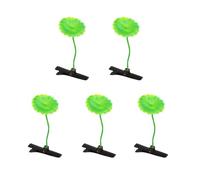 Lot de 5 mini pinces à cheveux en forme de germes de haricots pour enfants - Jolies pinces à cheveux - Pinces à cheveux - T2q1