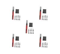 Lot de 5 mini ponceuses alternatives réglables avec têtes de ponçage remplaçables