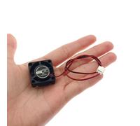 Lot De 5 Mini Ventilateurs Silencieux De 25 Mm Avec 2 Broches 5 V,2510,25 X 10 Mm,Ventilateur Cc Sans Balais Avec Roulements Hydrauliques Pour Carte De Développement,Carte Graphique Et Projets