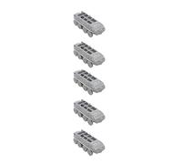 Lot De 5 Modèles Réduits De Véhicules Blindés De Transport De Troupes À Toit Ouvert BTR-60P À L'échelle 1/144, for Dioramas Et Expositions De La Guerre Froide