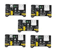 Lot de 5 modules d'alimentation 3,3 V 5 V pour prototype MB102 102 DC 6,5-12 V