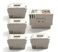 Lot de 5 Modules D'alimentation USB, Transformateur 220 V vers 5 V, Adaptateur de Prise de Charge 2,1A, Module D'alimentation 2,1A pour Panneaux de Charge pour Smartphones, Périphériques USB lecteurs