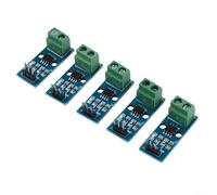 Lot de 5 modules de capteur de courant ACS712 ± 5 A - Détection AC/DC - Haute précision - Faible dérive - Compatible avec les applications de contrôle du moteur et de surveillance du courant