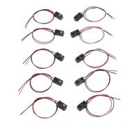 Lot de 5 modules de capteur de faisceau de coupure infrarouge | Compteur de commutateur photoélectrique avec réponse de 2 ms | Sortie CC 3-5 V NPN pour robotique Arduino | Contrôle industriel |