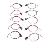Lot de 5 modules de capteur de faisceau infrarouge photoélectrique 5 mm CC 3,6-5,5 V Temps de réponse 2 ms pour Arduino Robotics PLC et projets de contrôle industriel (100 cm)