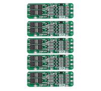 Lot de 5 modules de chargeur de batterie Li-ion 3S 20A BMS 18650, carte de protection BMS PCB 11,1 V, 12 V, 12,6 V