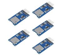 Lot de 5 modules de mémoire SPI pour lecteur micro mémoire SD TF carte mémoire module compatible avec Arduino