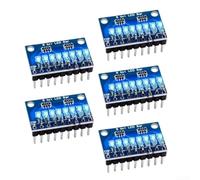 Lot de 5 modules d'indicateur LED 8 chiffres bleu rouge CC 3-24 V anode et cathode communes, tableau d'affichage numérique pour contrôleur MCU ARM, pour imprimante 3D et platine d'expérimentation