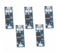 Lot de 5 modules PCM 12 A, protection de charge LiFePO4 1S 3,2 V | Substrat FR4 massif, bloque la surcharge de tension, contrôle précis du circuit, parfait pour les batteries 18650 et les