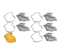 Lot de 5 moules à biscuits d'Halloween en forme d'ours pour pâtisserie