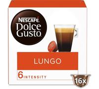 LOT DE 5 - NESCAFE DOLCE GUSTO - Lungo Café - boite de 16 capsules - 104 g