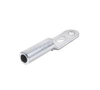 Lot de 5 nez de brasage à double trou en cuivre et aluminium for câble d'alimentation, borne en cuivre étamé, nez de fil à trou unique(Double hole-DTLQ-150)