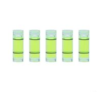 Lot de 5 niveaux à bulles en polypropylène pour une utilisation à long terme dans des applications répétées de mesure et d'équilibrage
