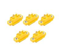 Lot de 5 ou 10 connecteurs mâles XT60E1-M XT60E-M montable for drone RC FPV Racing, carte fixe, pièce de rechange DIY, 4,23 g(5PCS)