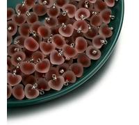 Lot de 5 ou 10 perles intercalaires en résine époxy, en forme de cœur, multicolores, pour la fabrication de bijoux, loisirs créatifs, boucles d'oreilles, accessoires, 8-19 x 21 cm, 10 pièce