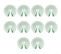 Lot de 5 ou 10 supports de fraises en plastique pour croissance élevée des baies, résistant à la rouille et empilable, pour jardiniers amateurs et jardiniers de balcon (10 pièces)